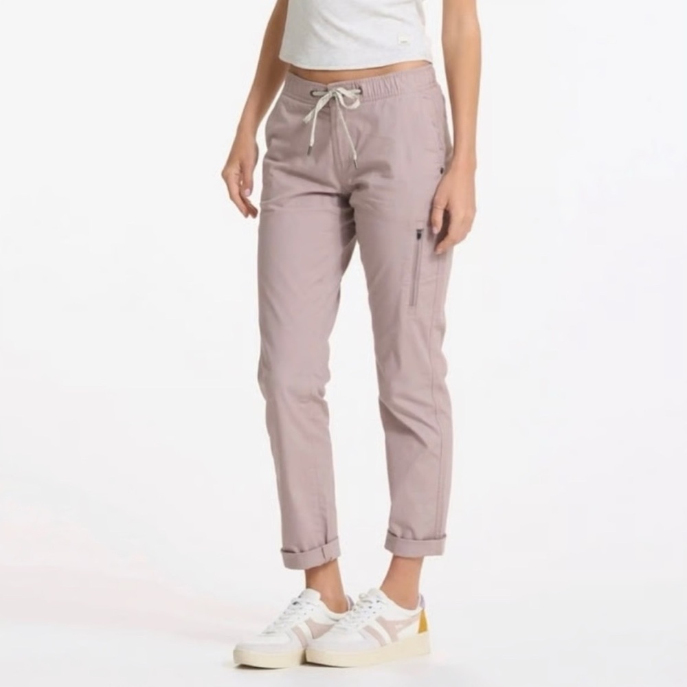 Vuori Women's Drawstring Jogger Pants - Mauve